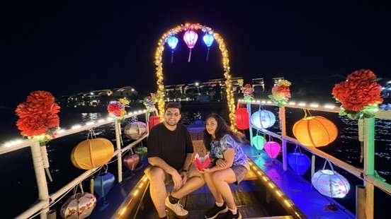 Hoi An lantern boat